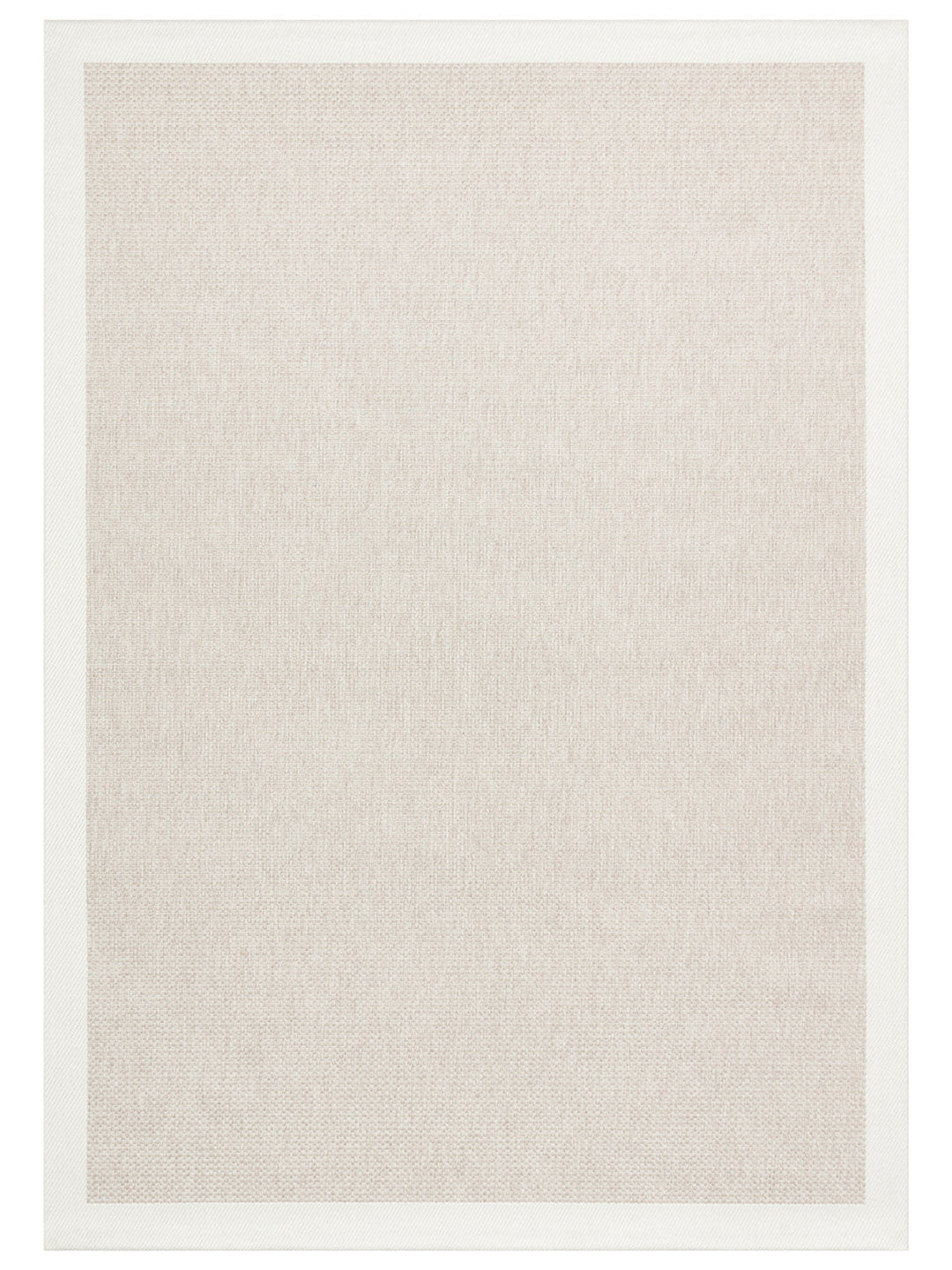 Resort Series Bordered, Dust-Proof, Non-Slip Based, Stylish Rug 05 BEIGE CREAM