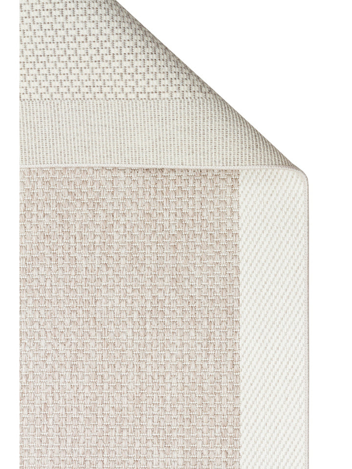 Resort Series Bordered, Dust-Proof, Non-Slip Based, Stylish Rug 05 BEIGE CREAM