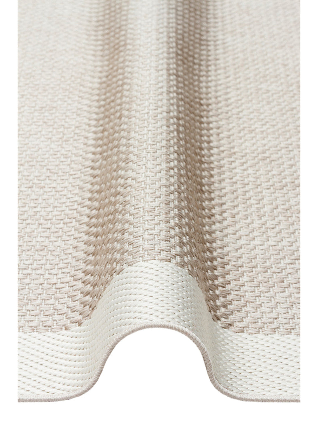 Resort Series Bordered, Dust-Proof, Non-Slip Based, Stylish Rug 05 BEIGE CREAM