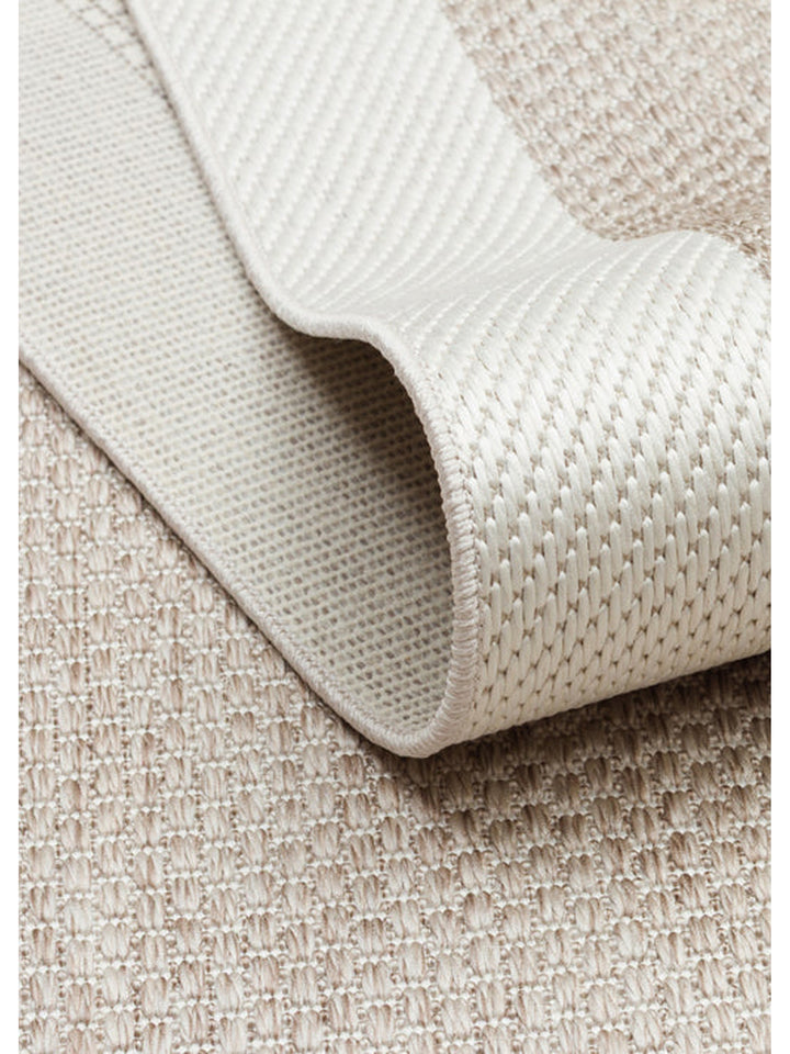 Resort Series Bordered, Dust-Proof, Non-Slip Based, Stylish Rug 05 BEIGE CREAM