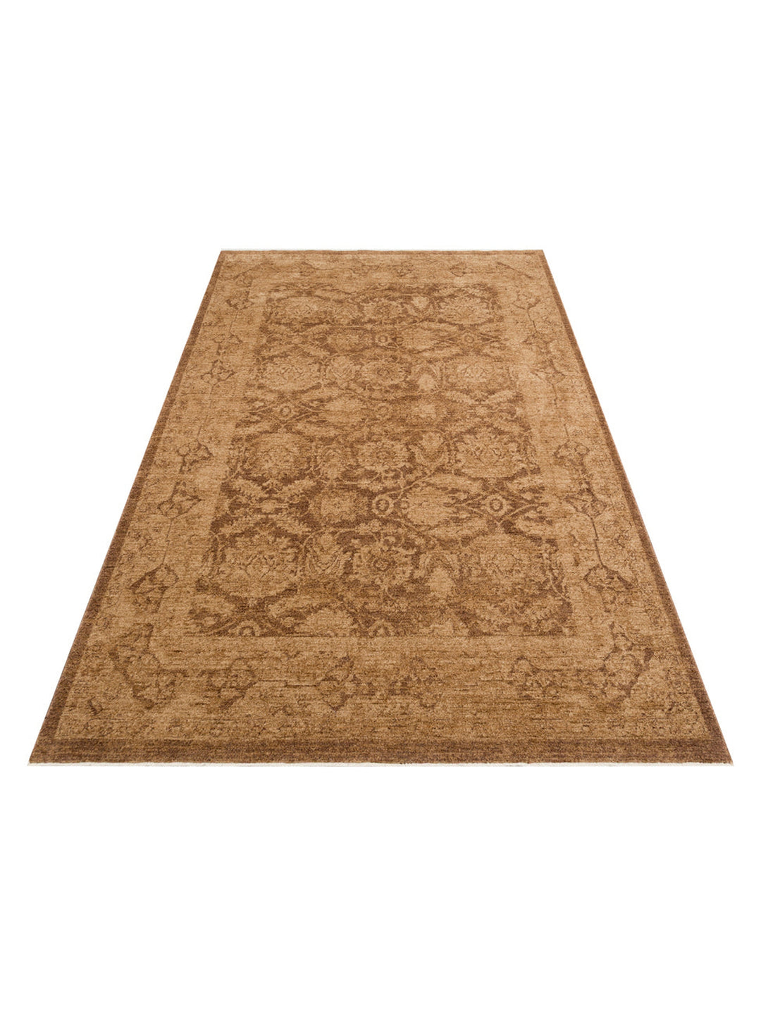 Tabriz Series Vintage Patterned Modern Soft Textured Carpet 01 BEIGE