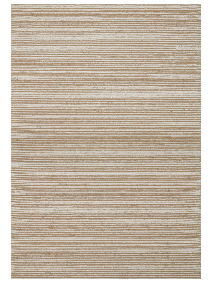 Alfombra tejida a mano de mezcla de lana y algodón serie Barcelona BEIGE