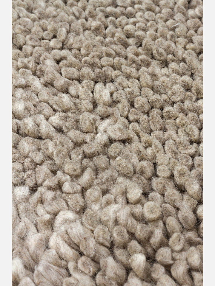 Kanin Serisi El Dokuma Shaggy Yumuşak Salon Oturma Odası Yatak Odası Halı SILVER - Carpetdocia