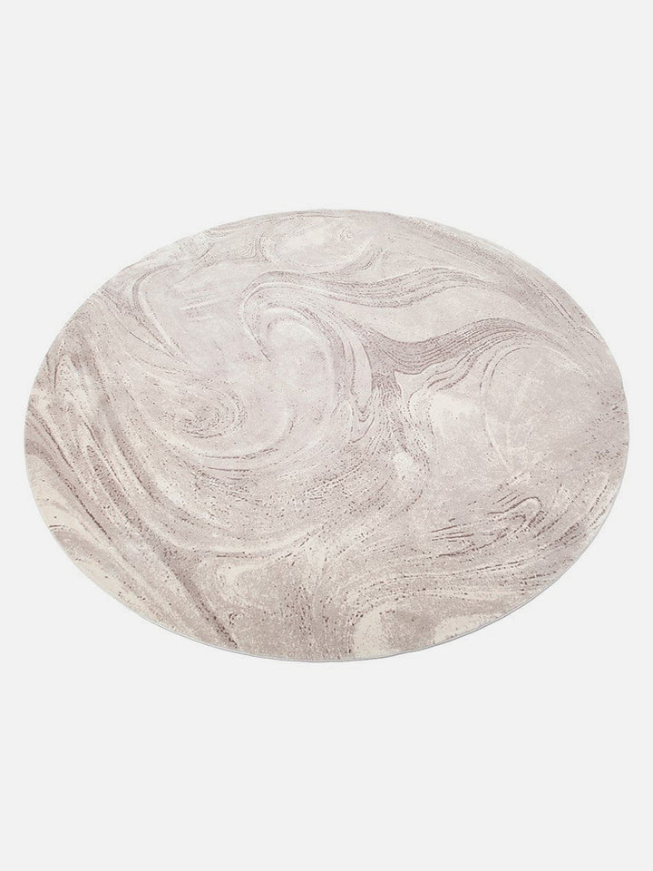 Monza Art Geometrik Desenli Yüksek Kalite Sık Dokuma Parlak Modern Salon Halısı 04 CREAM Q - Carpetdocia