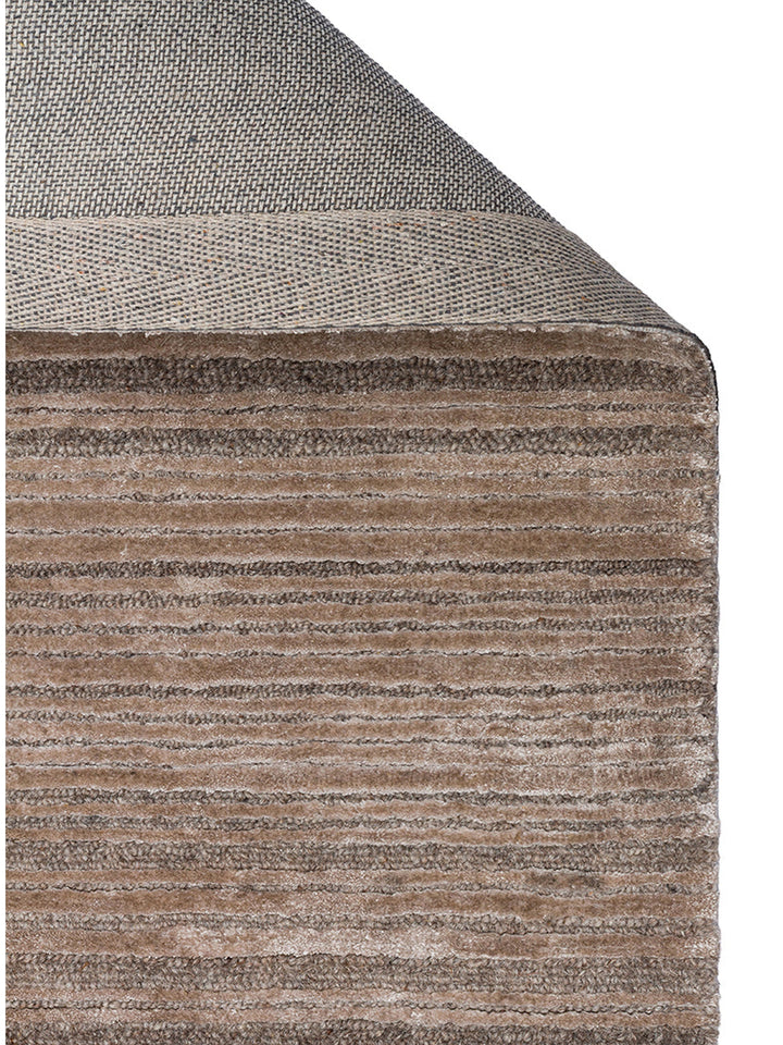 Alfombra tejida a mano de mezcla de lana y TENCEL™ serie Palermo GREY