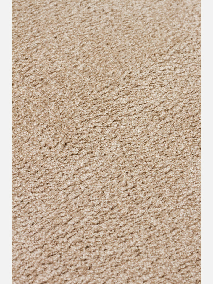 Peace Art Hav Toz Vermez Yumuşak Tuşeli Zarif Shaggy Halı 05 BEIGE - Carpetdocia
