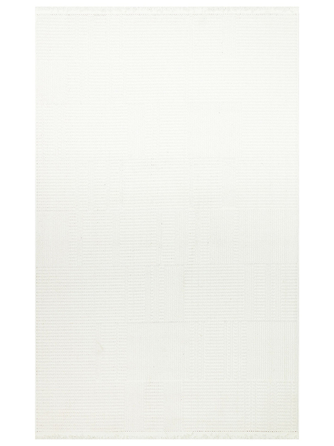 İskandinav Serisi Hasır Dokuma Oturma Odası Koridor Antre Mutfak Modern Halı 03 WHITE - Carpetdocia