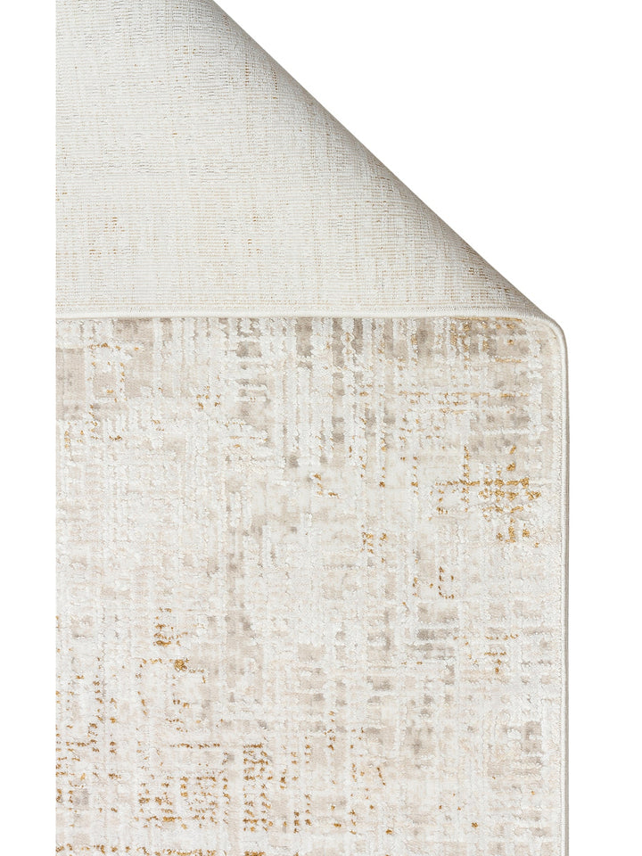 Sahara Series Viscose Blend Shiny Stylish Living Room Carpet 03 CREAM BEIGE