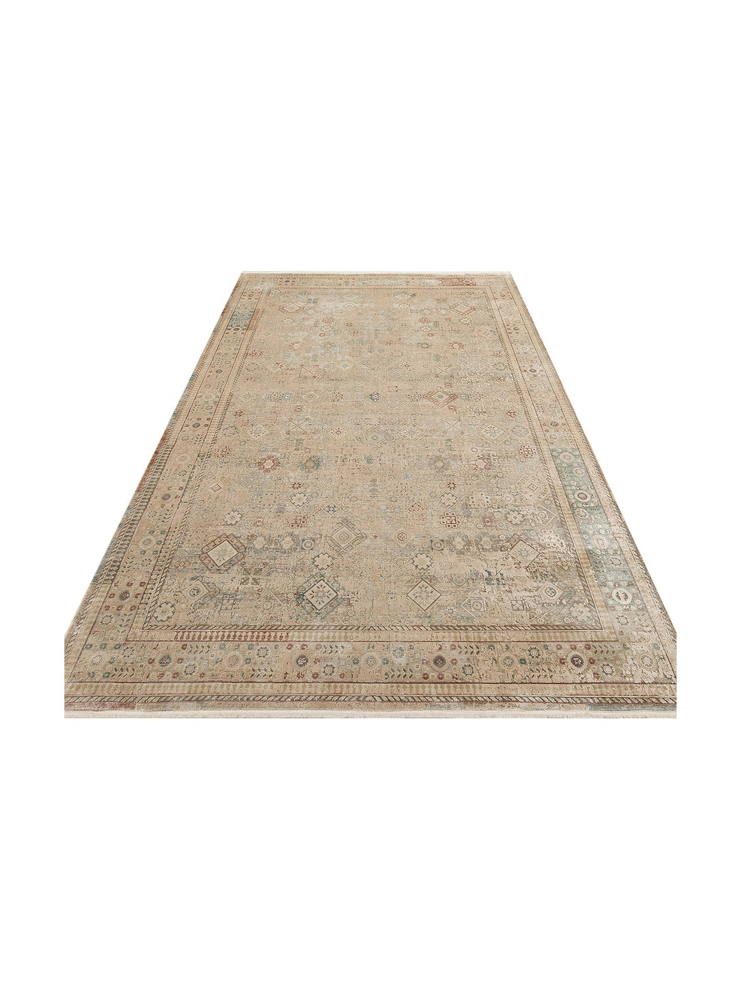 Golden Series 100% Natural Soft Textured Vintage Inspired Tight Woven Living Room Carpet 03 BEIGE