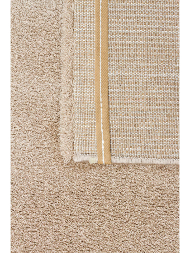 Peace Hav Dust-Free Soft Touch Elegant Shaggy Carpet 01 BEIGE