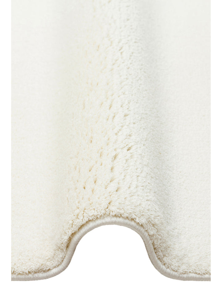 Peace Art Dust-Free, Soft-Touch, Elegant Shaggy Carpet 03 WHITE
