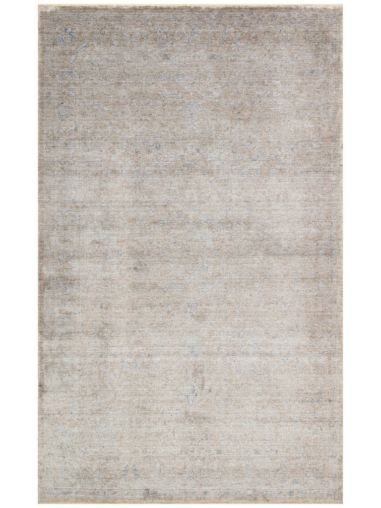 Çırağan 100% Natural Special Shiny Handcrafted Tencel Uşak Carpet 02 BEG
