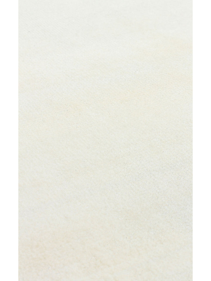 Oushak Plain 100% Natural Solid Color Viscose Uşak Carpet Produced on Special Looms with Handicraft PLNNAT