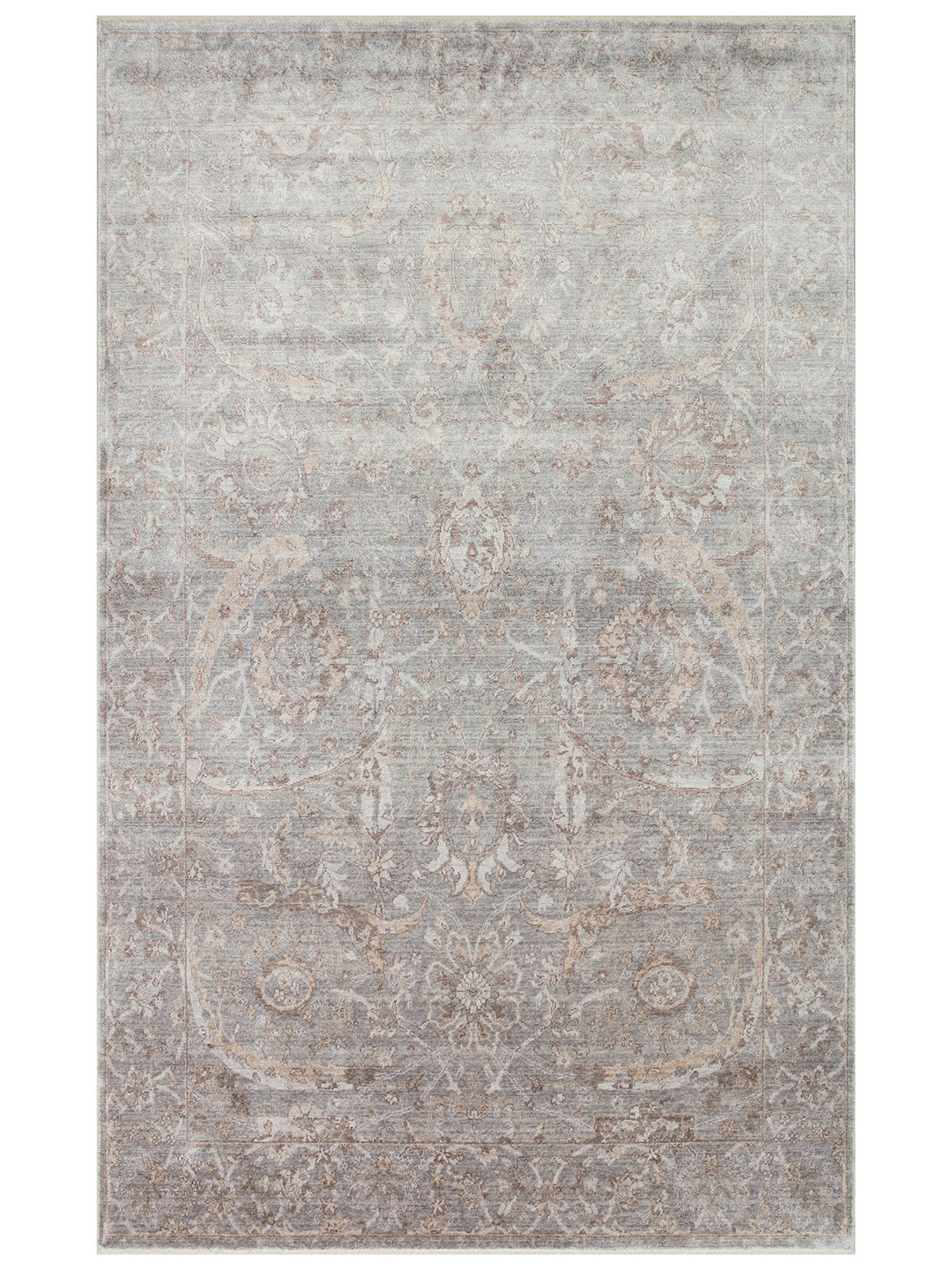 Çırağan 100% Natural Special Shiny Handcrafted Tencel Uşak Carpet Produced on Special Looms 07DGANT