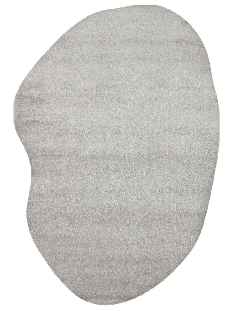 Peace Art Dust-Free, Soft-Touch, Elegant Shaggy Carpet 02 GREY