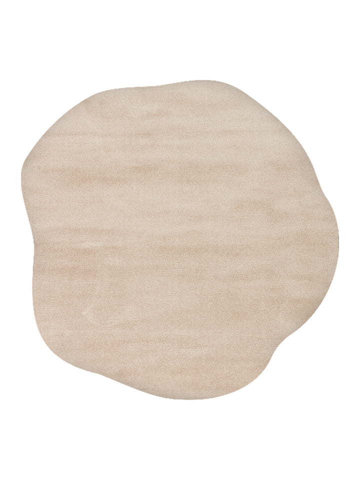 Peace Art Dust-Free, Soft-Touch, Elegant Shaggy Carpet 04 BEIGE