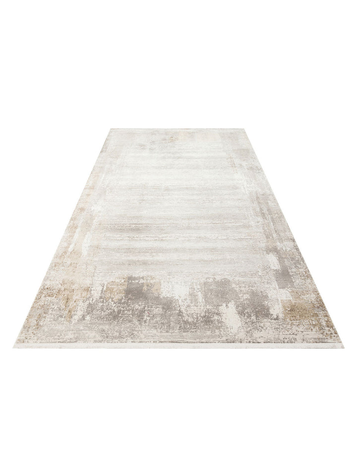 Tango Shiny Stylish and Modern Tightly Woven Living Room Carpet 01 CREAM BEIGE
