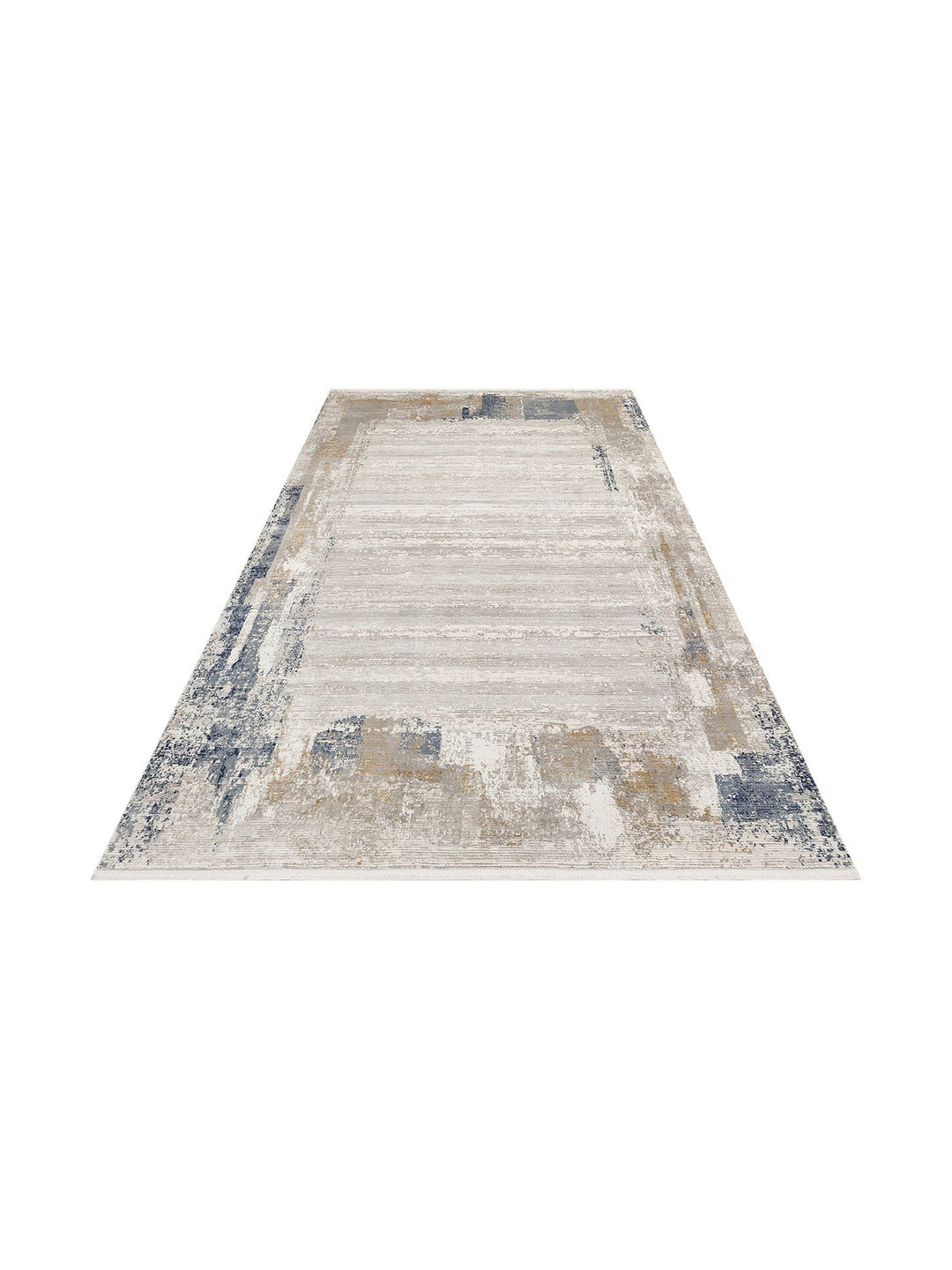 Tango Shiny Stylish and Modern Tightly Woven Living Room Carpet 01 CREAM GREY
