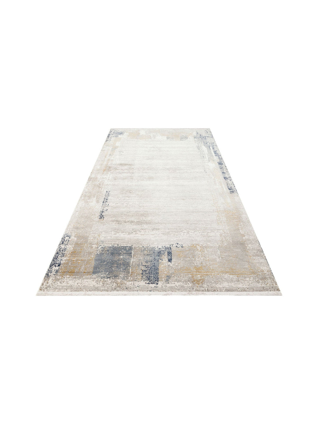 Tango Shiny Stylish and Modern Tightly Woven Living Room Carpet 01 CREAM GREY