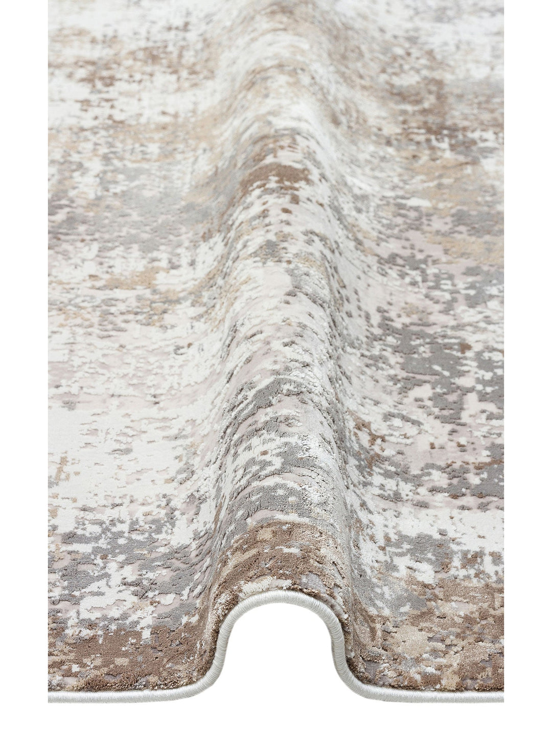 Tango Shiny Stylish and Modern Tightly Woven Living Room Carpet 04 CREAM BEIGE