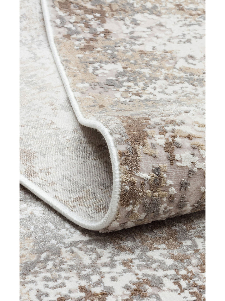 Tango Shiny Stylish and Modern Tightly Woven Living Room Carpet 04 CREAM BEIGE