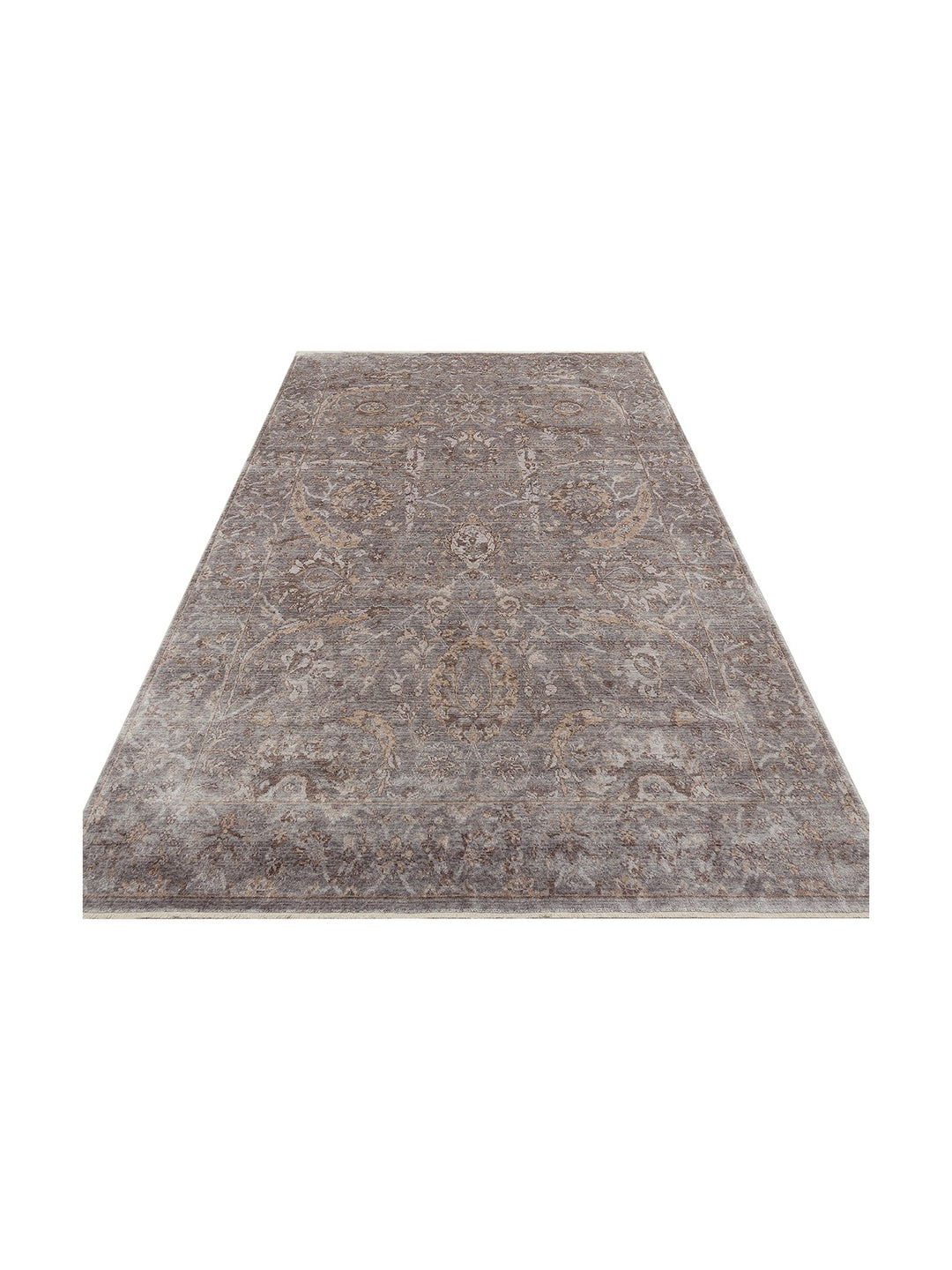 Çırağan 100% Natural Special Shiny Handcrafted Tencel Uşak Carpet Produced on Special Looms 07DGANT