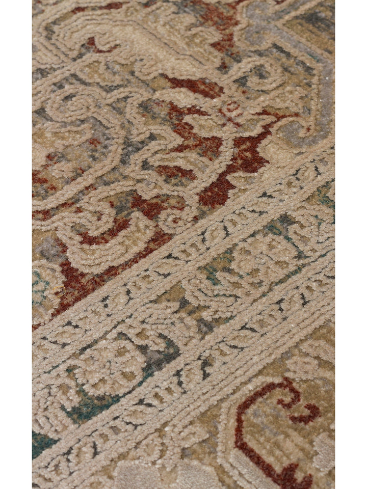Golden Series 100% Natural Soft Textured Vintage Inspired Tightly Woven Living Room Carpet 02 BEIGE