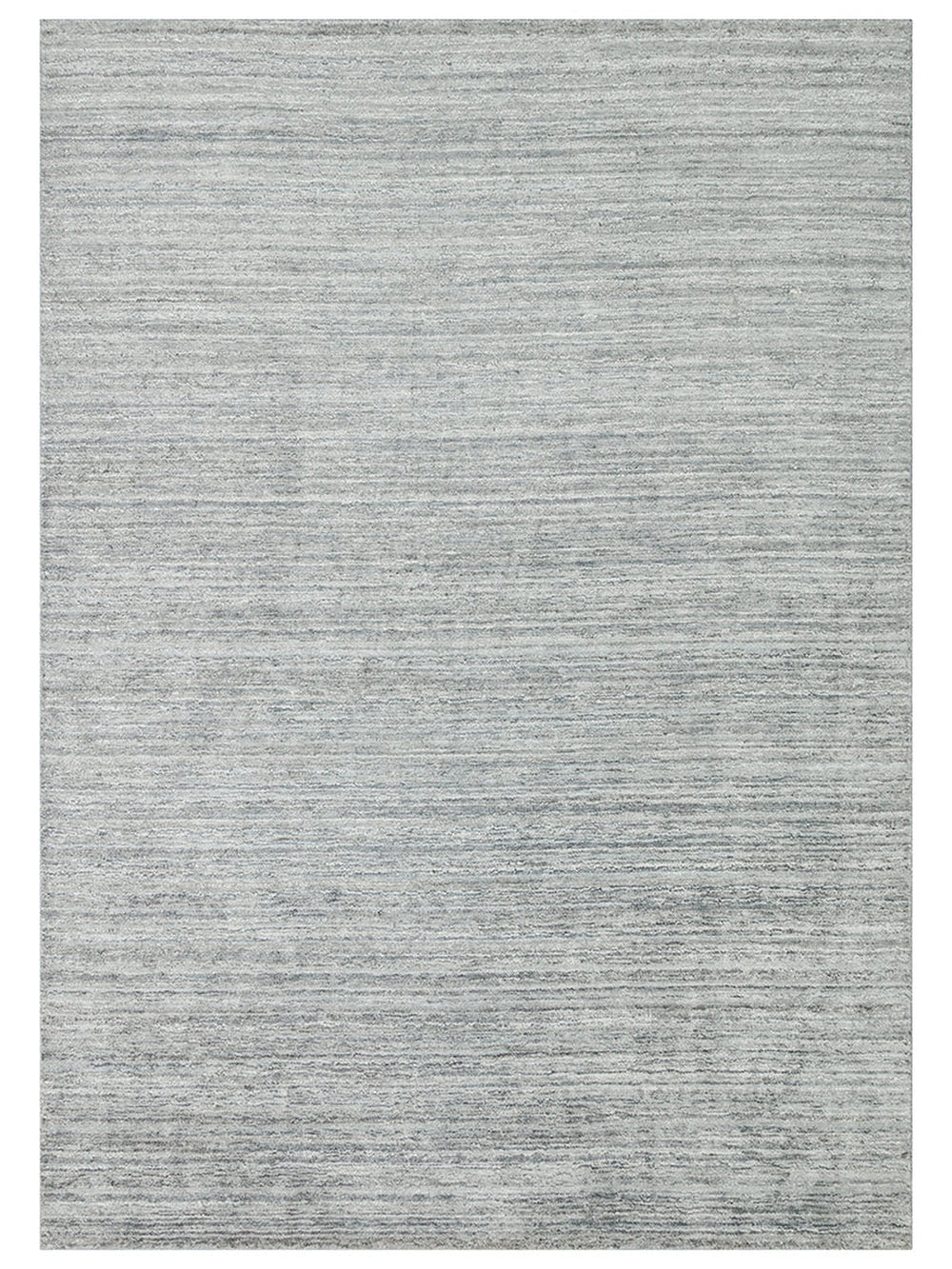 Amore Serisi %100 Naturel Muz İpeği Viskon ve Yün Karışımı Salon Oturma Odası El Dokuma Halı GREY - Carpetdocia