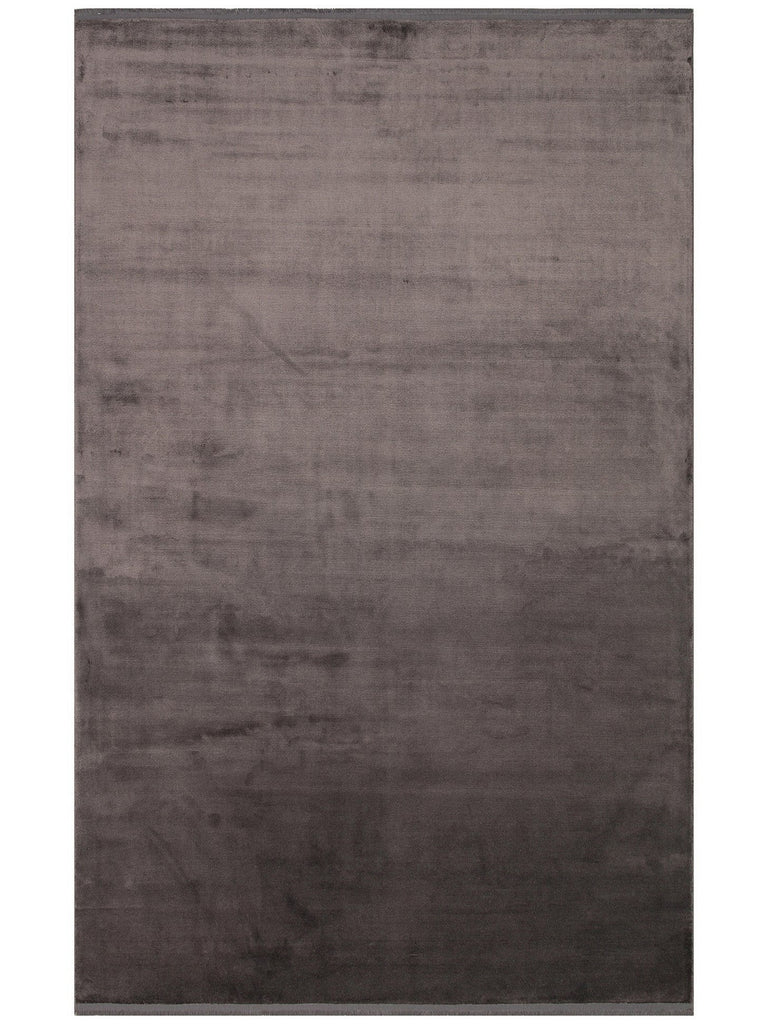 Andrea Series Modern High Quality Dense Woven Living Room Rug PLAIN CHARCOAL