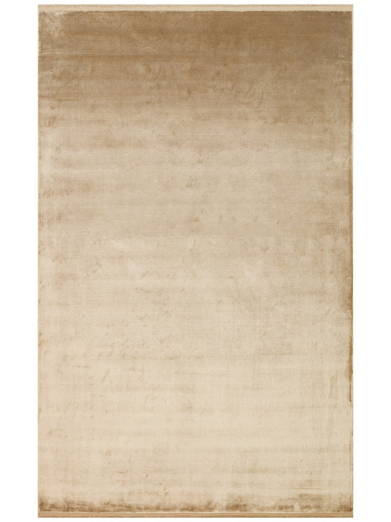 Andrea Series Modern High Quality Dense Woven Living Room Carpet PLAIN GOLD