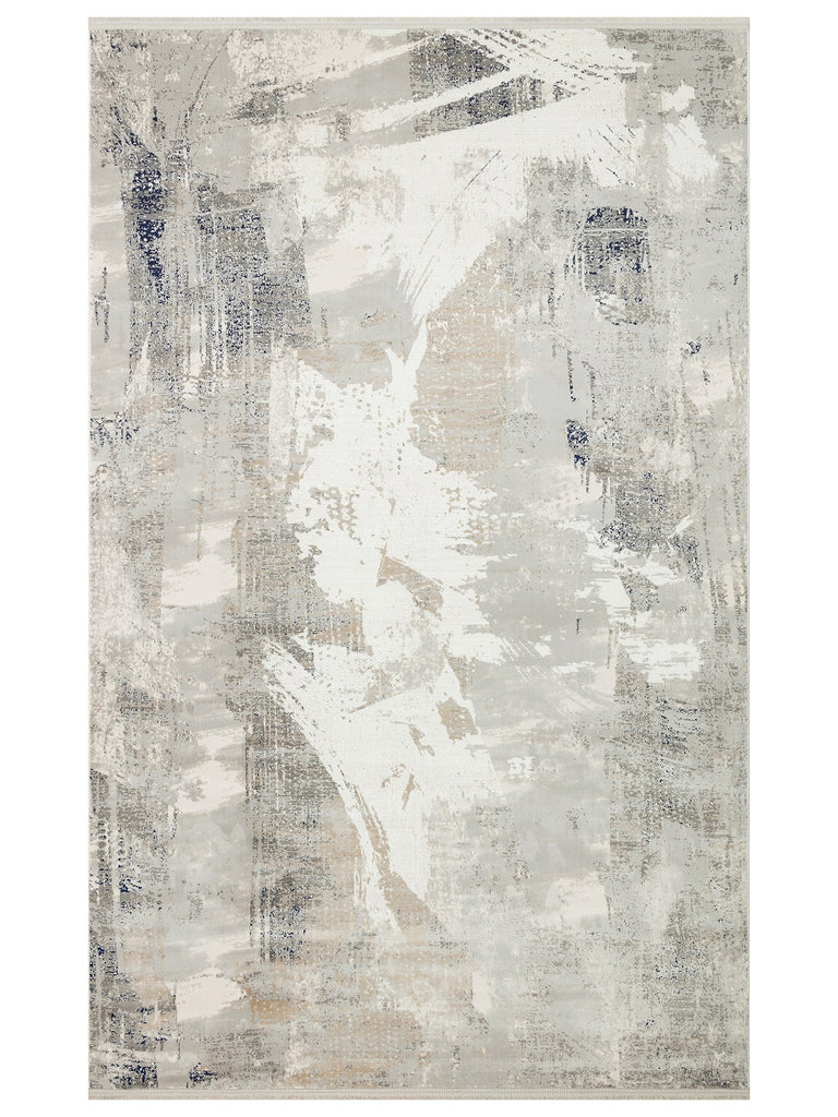 Cairo Serisi Extra Yumuşak Dokulu Sık Dokuma Modern Desenlere Sahip Şık Salon Halısı 06 GREY NAVY