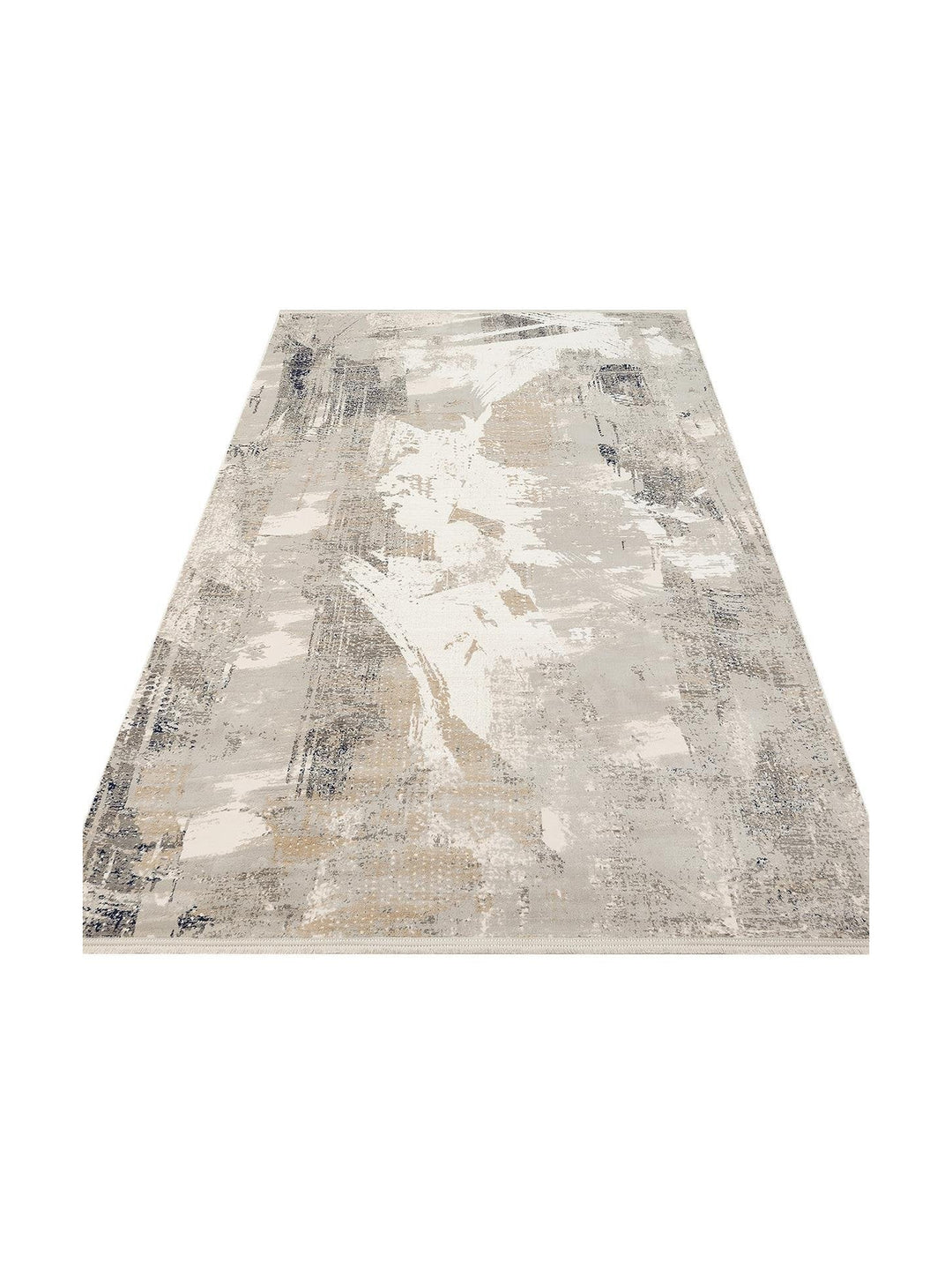 Cairo Serisi Extra Yumuşak Dokulu Sık Dokuma Modern Desenlere Sahip Şık Salon Halısı 06 GREY NAVY - Carpetdocia