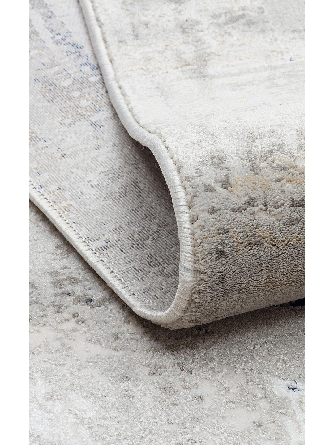 Cairo Serisi Extra Yumuşak Dokulu Sık Dokuma Modern Desenlere Sahip Şık Salon Halısı 06 GREY NAVY - Carpetdocia