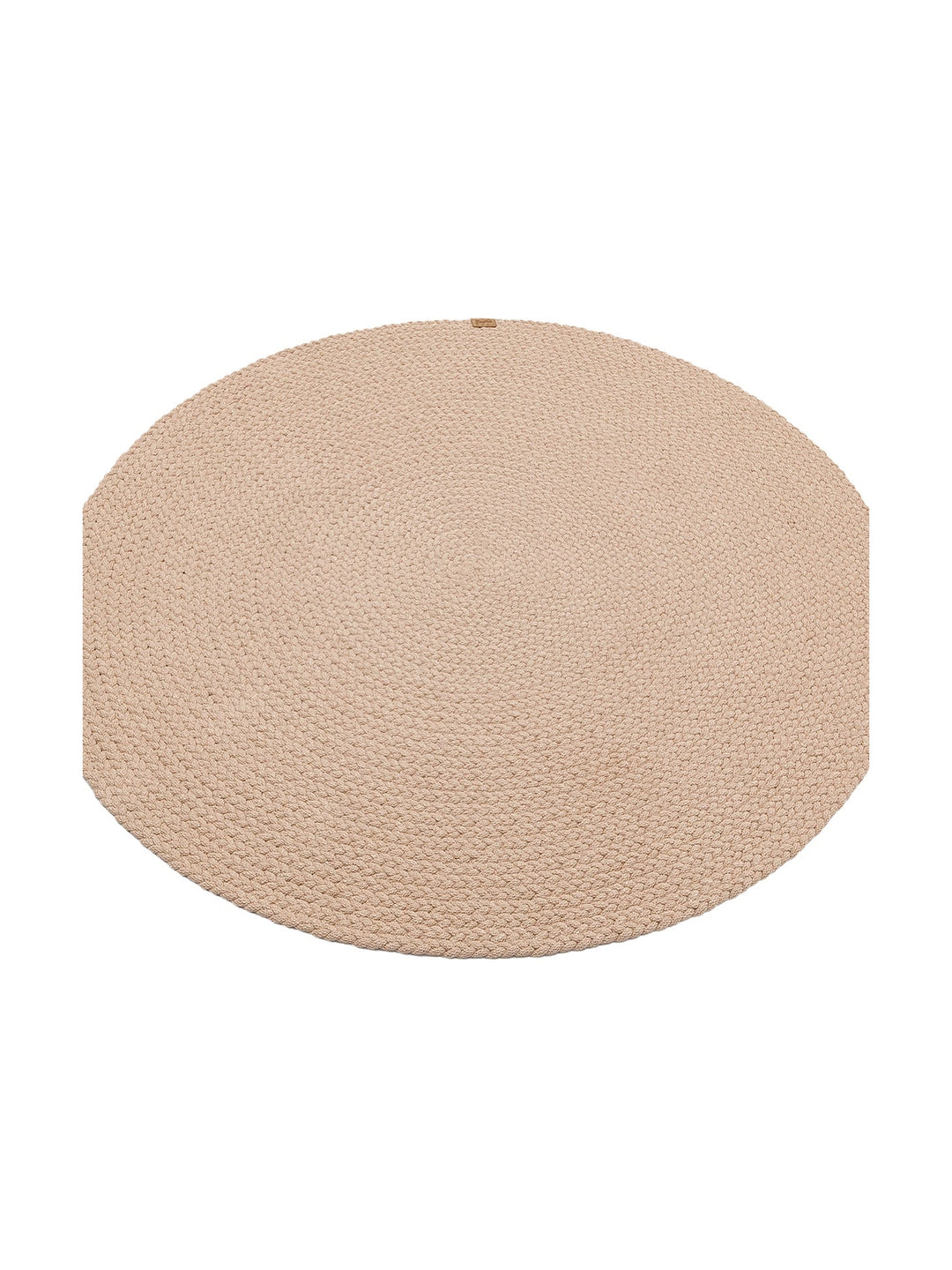 Cancun Renkli Jüt Görünümlü Hasır Örgü Halı 18 BEIGE Q - Carpetdocia