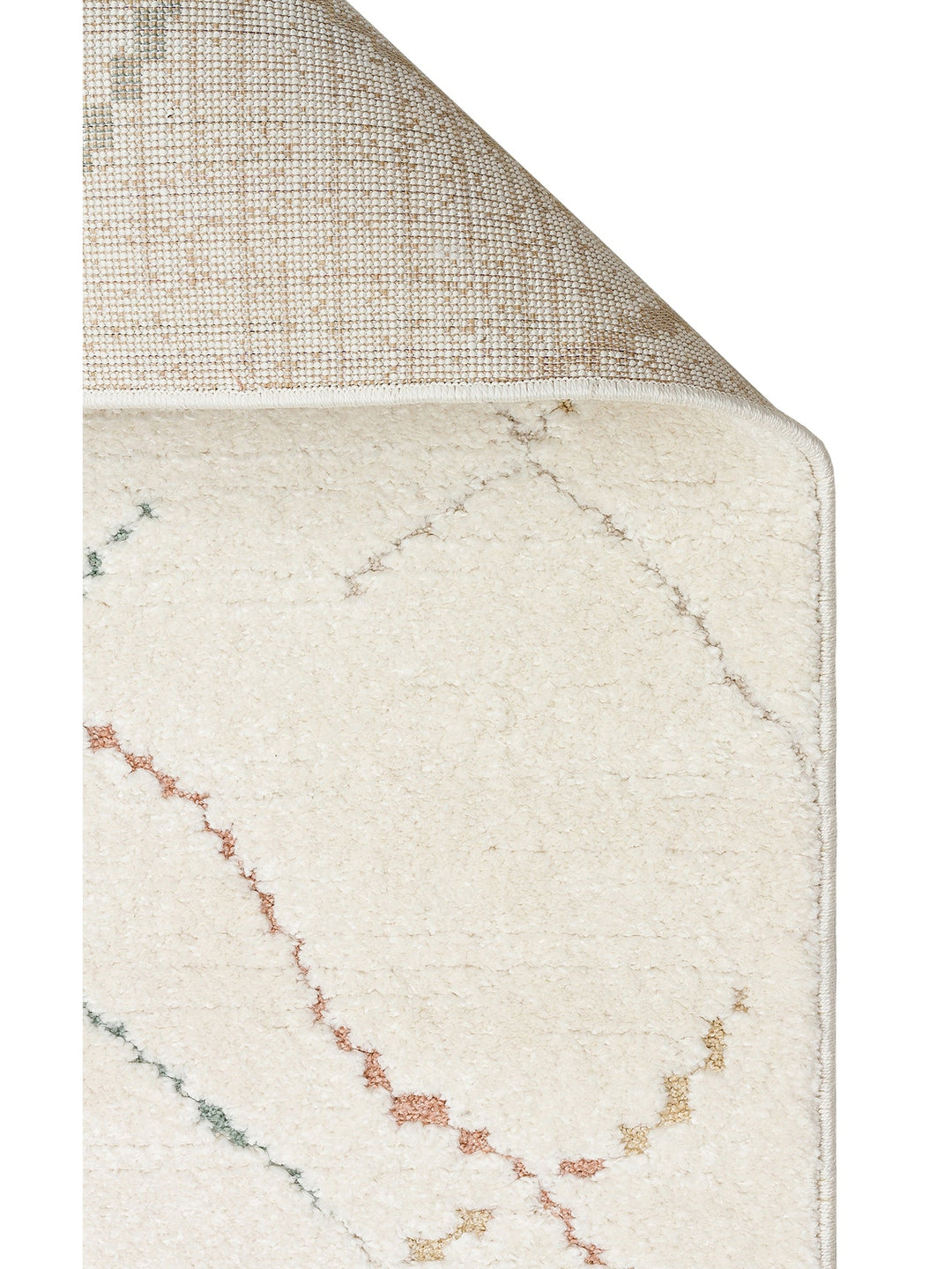 Carpetdocia Kids Pastel Renkli Hav ve Toz Vermeyen Çocuk Halısı 05 CREAM MULTY - Carpetdocia