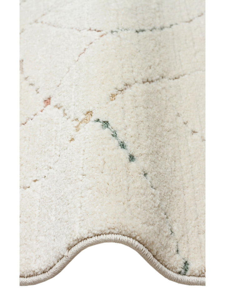 Carpetdocia Kids Pastel Renkli Hav ve Toz Vermeyen Çocuk Halısı 05 CREAM MULTY - Carpetdocia
