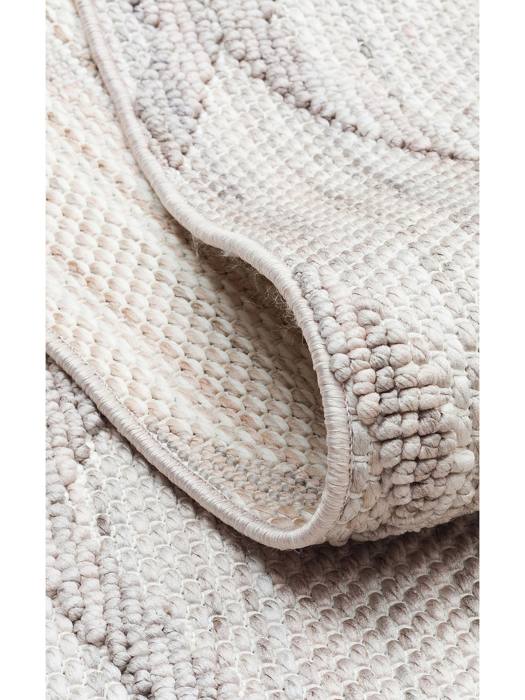 Comfy Modern Desenli Oturma Odası Koridor Antre Yatak Odası Örgü Dokuma Halı 04 GREY - Carpetdocia