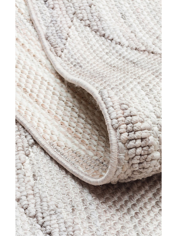 Comfy Modern Desenli Oturma Odası Koridor Antre Yatak Odası Örgü Dokuma Halı 04 GREY - Carpetdocia