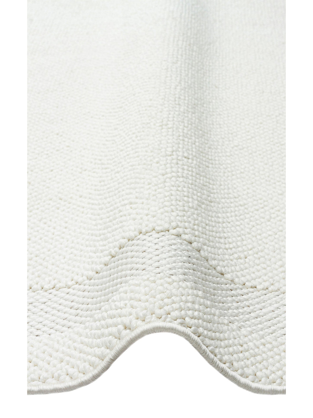 Comfy Modern Desenli Oturma Odası Koridor Antre Yatak Odası Örgü Dokuma Halı 05 CREAM - Carpetdocia