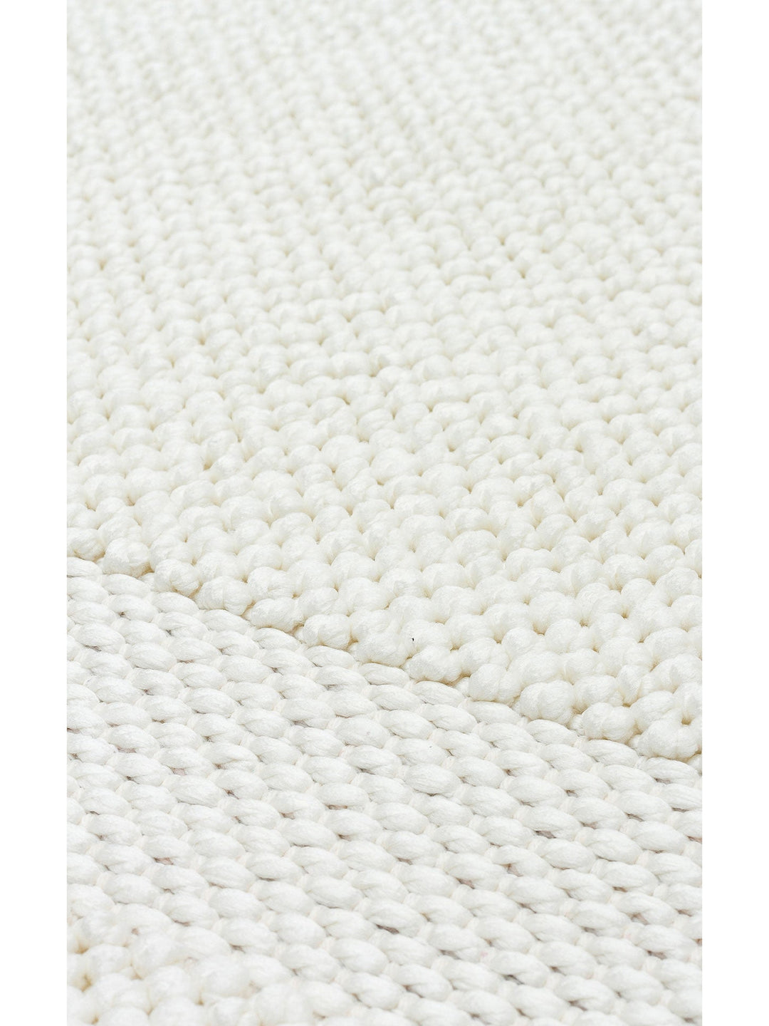 Comfy Modern Desenli Oturma Odası Koridor Antre Yatak Odası Örgü Dokuma Halı 05 CREAM - Carpetdocia