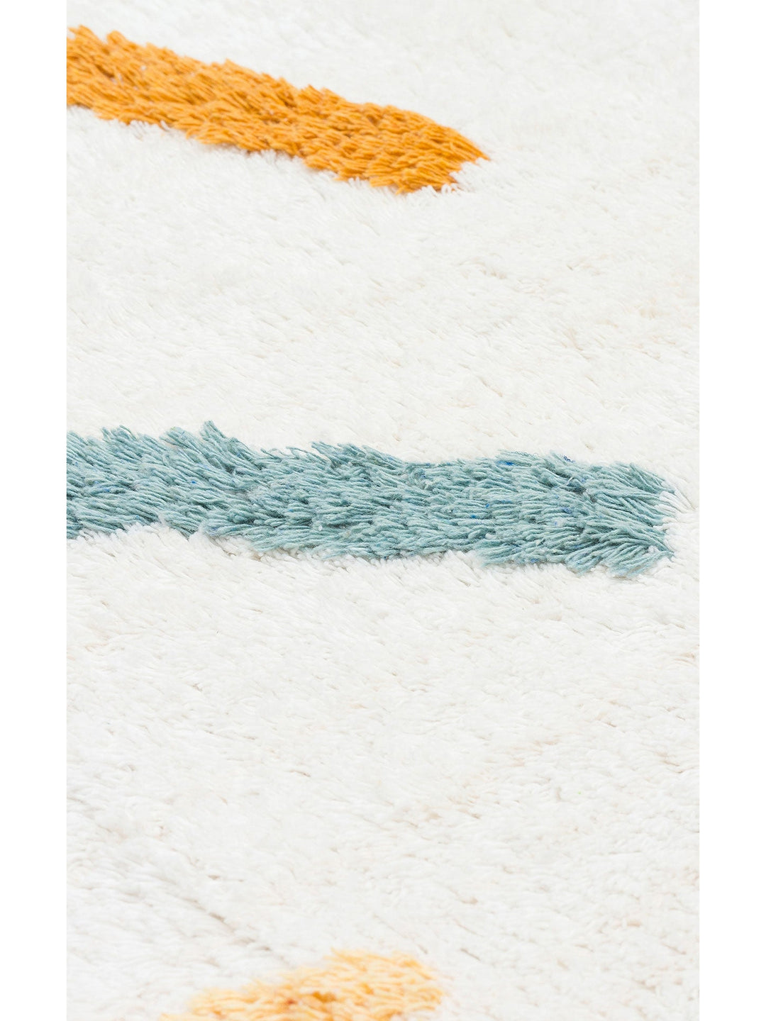 Cotton Baby %100 Naturel Pamuk Yıkanabilir Kaymaz Tabanlı Bebek Halısı 03 MULTY XW Q - Carpetdocia