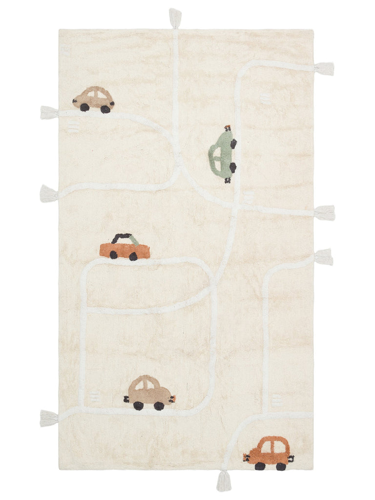 Cotton Baby 100% Natural Cotton Washable Non-Slip Based Baby Rug 09 MULTY XXW