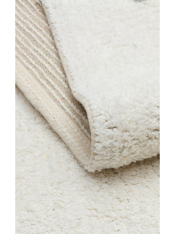 Cotton Baby %100 Naturel Pamuk Yıkanabilir Kaymaz Tabanlı Bebek Halısı 10 MULTY XXW - Carpetdocia