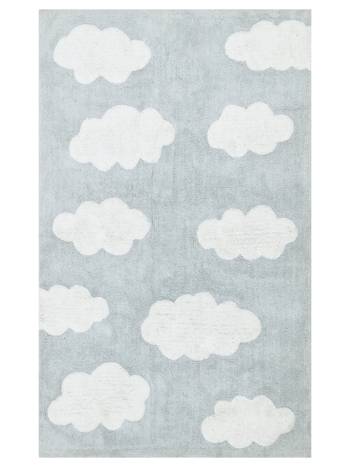 Cotton Baby %100 Naturel Pamuk Yıkanabilir Kaymaz Tabanlı Bebek Halısı 14 MULTY XXW - Carpetdocia