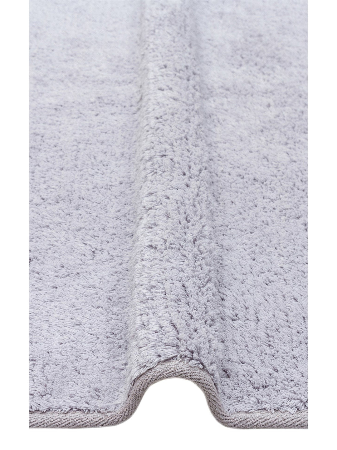 Cotton Baby %100 Naturel Pamuk Yıkanabilir Kaymaz Tabanlı Bebek Halısı PLAIN GREY Q - Carpetdocia