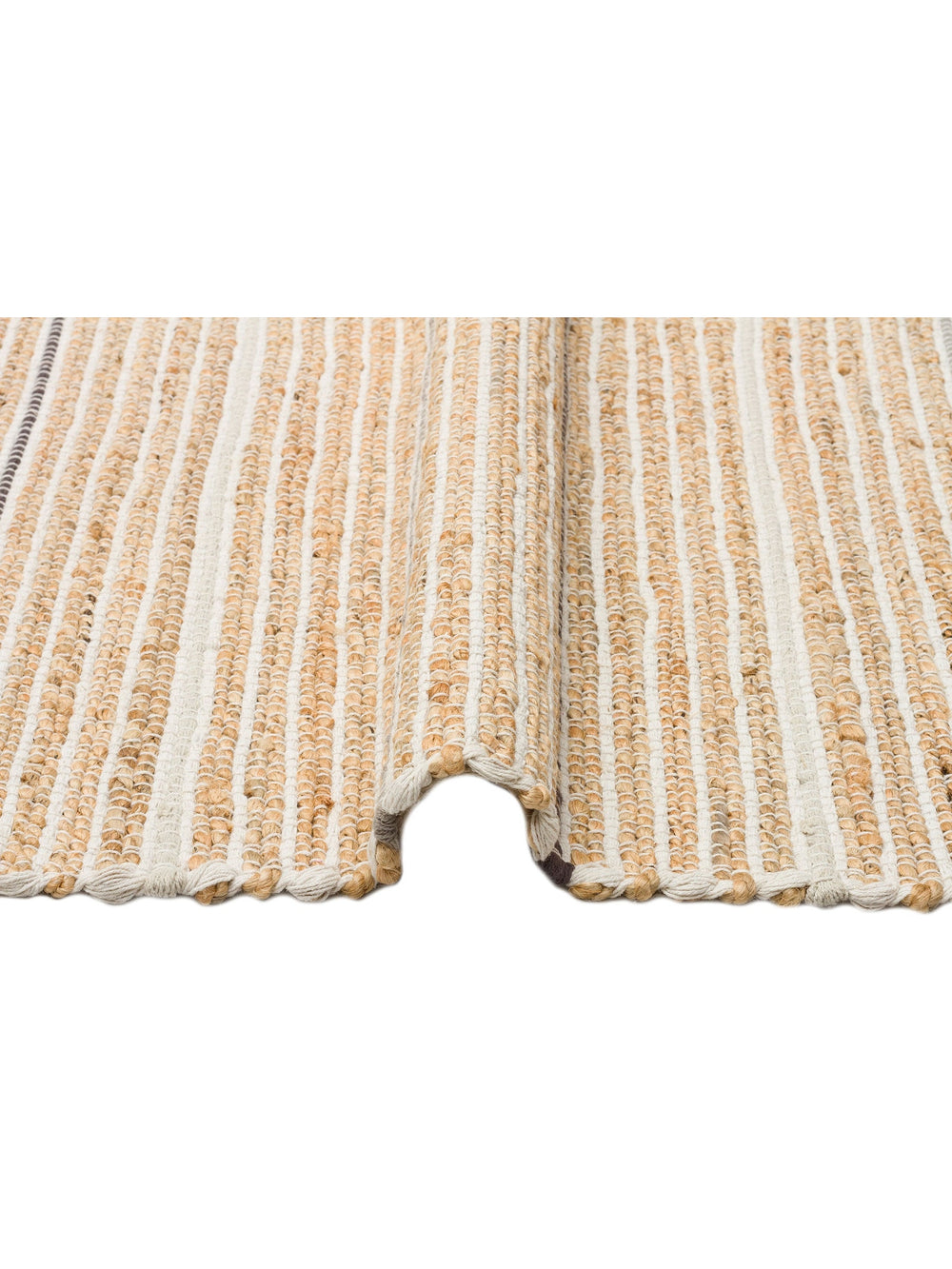 Crown Jüt %100 Naturel El Dokuma Oturma Odası Koridor Antre Mutfak Balkon Hasır Halı 05 NAT.GREY - Carpetdocia