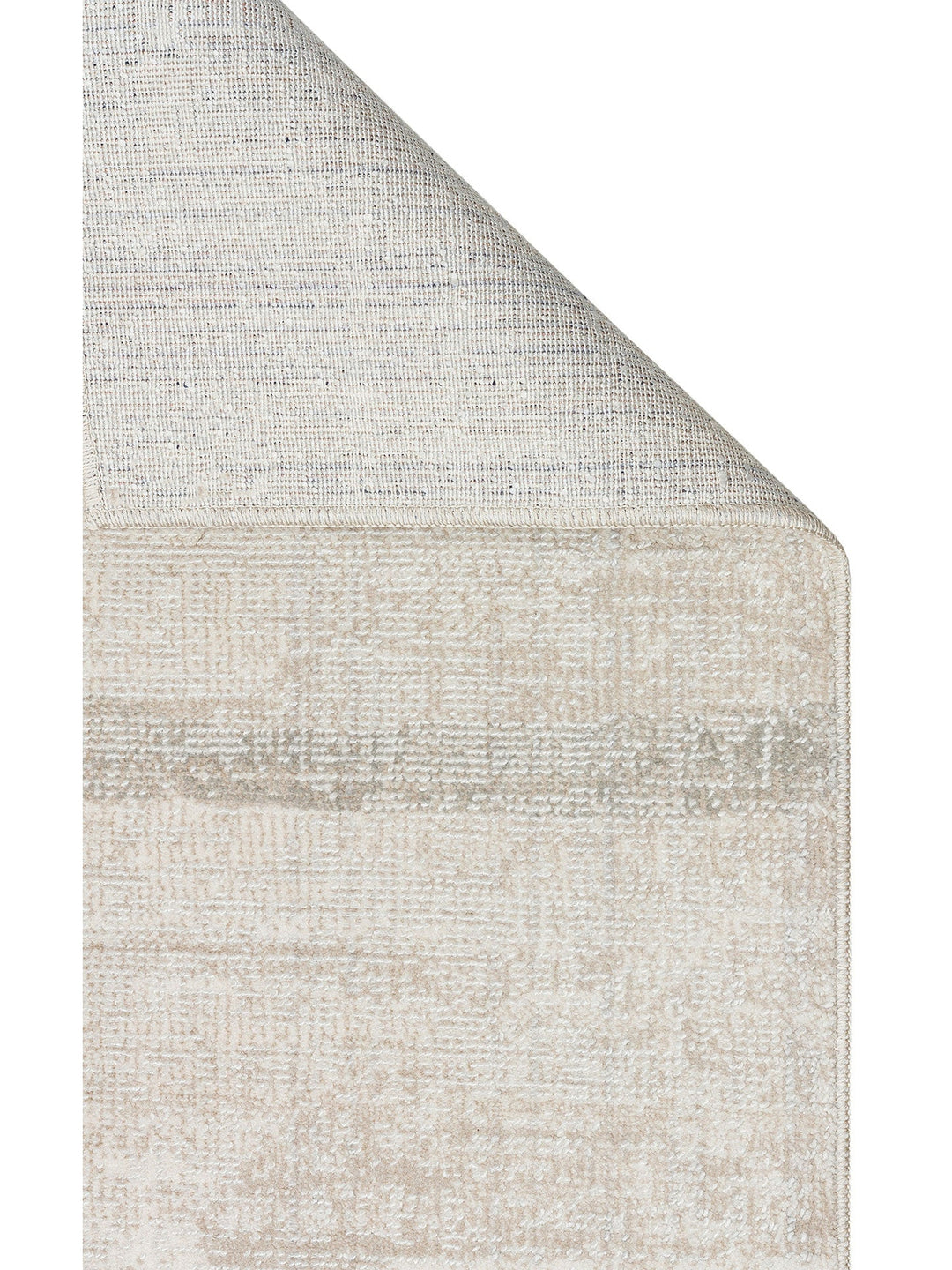 Dakar Sade Desenli Oturma Odası Salon Koridor Antre Mutfak Modern Halı 01 GREY BEIGE - Carpetdocia