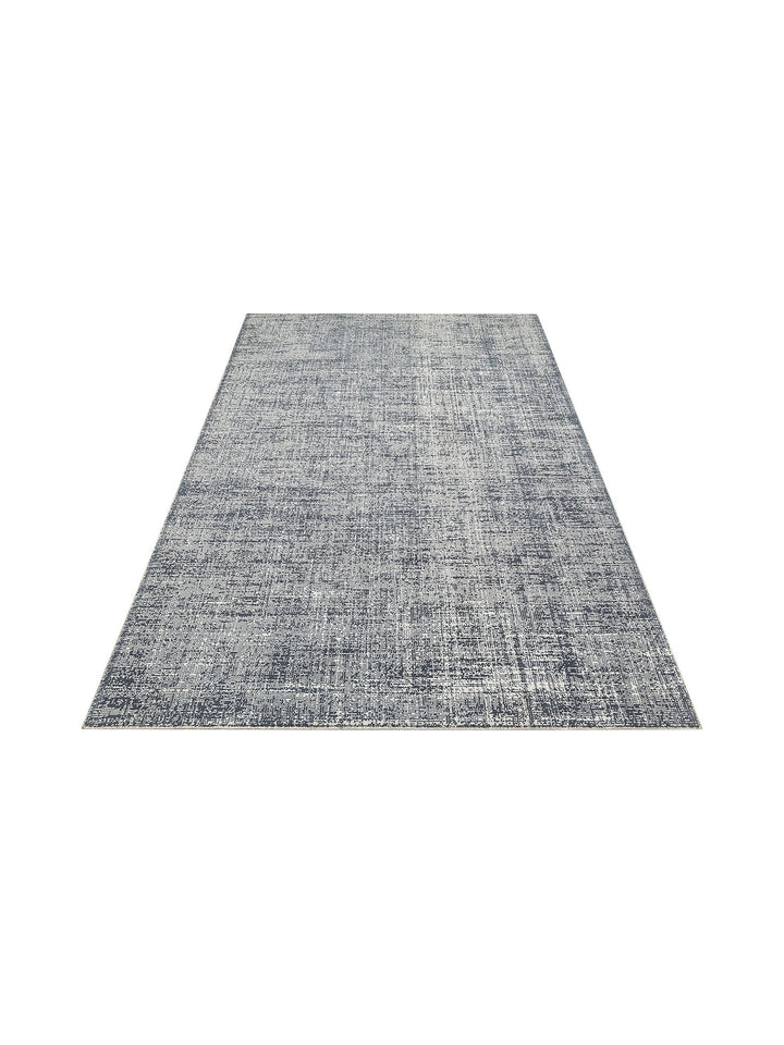Dakar Sade Desenli Oturma Odası Salon Koridor Antre Mutfak Modern Halı PLAIN ANTHRACITE - Carpetdocia