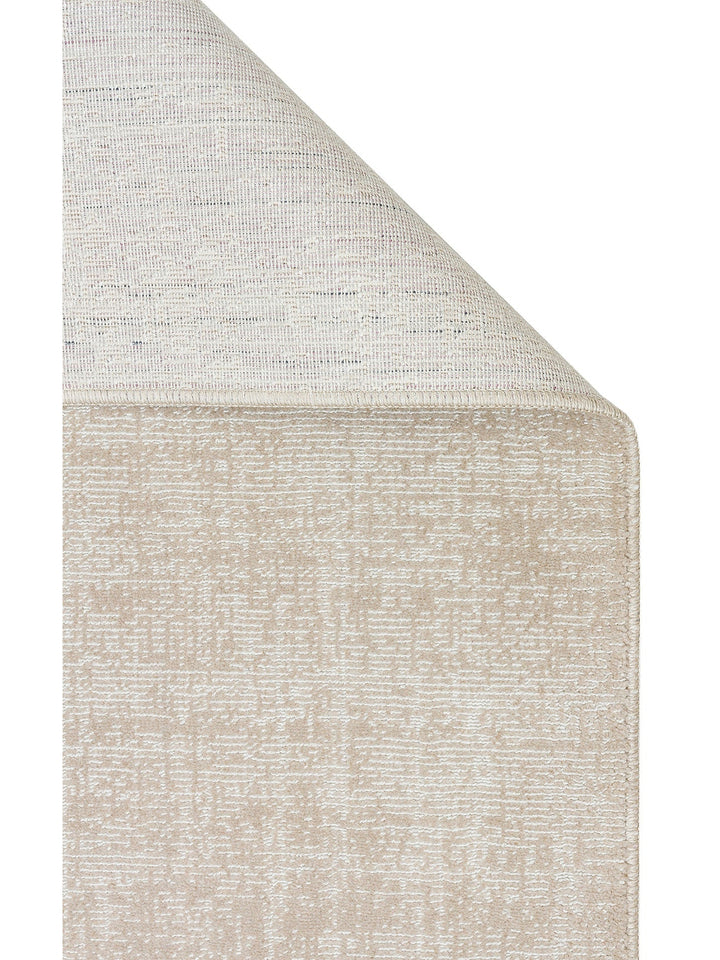 Dakar Sade Desenli Oturma Odası Salon Koridor Antre Mutfak Modern Halı PLAIN BEIGE - Carpetdocia