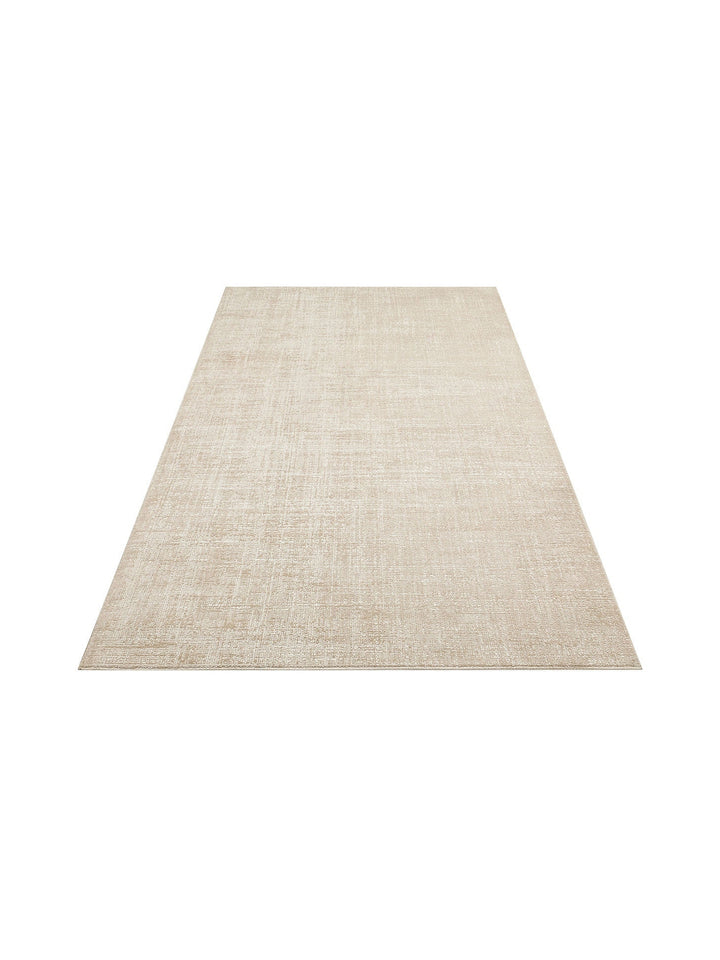 Dakar Sade Desenli Oturma Odası Salon Koridor Antre Mutfak Modern Halı PLAIN BEIGE - Carpetdocia